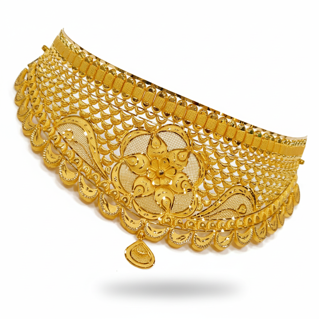 Floral Choker view 3