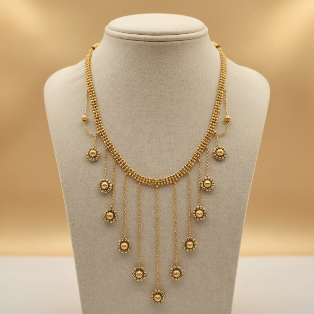 Jhilmil Long necklace